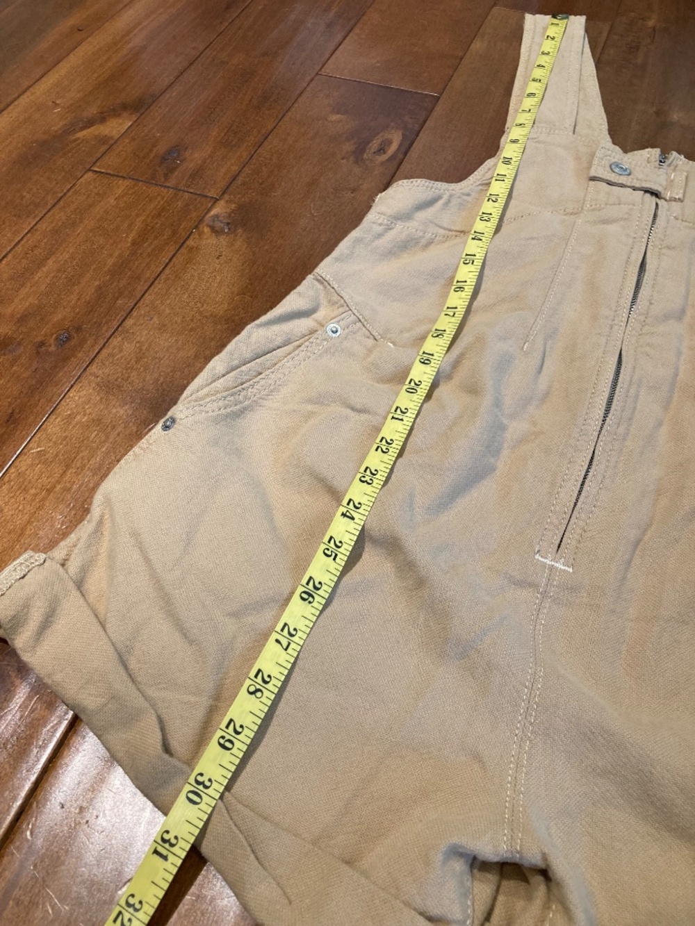 Free People 100% cotton tan romper - Picture 9 of 12